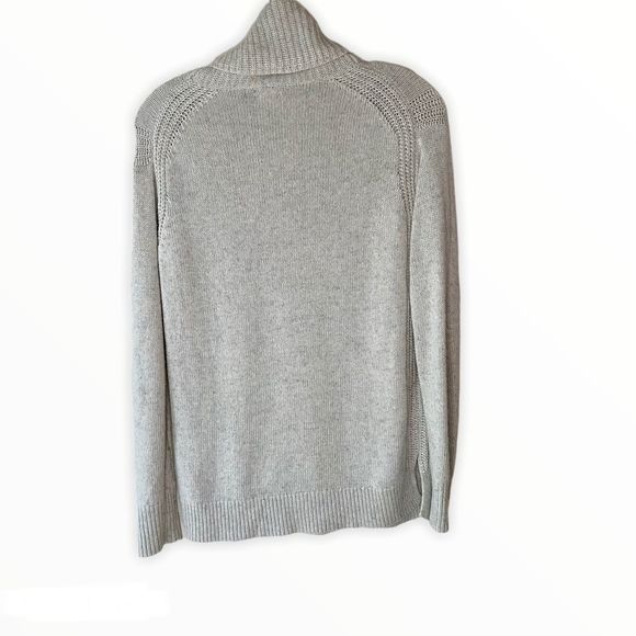 J. Crew Cowl Neck Wool Beige Sweater XS - Picture 6 of 6